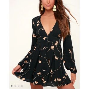 LULU'S floral print dress